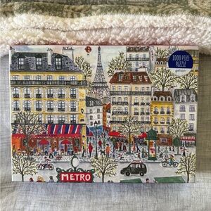 Galison Paris Street Scene 1000 Piece Puzzle